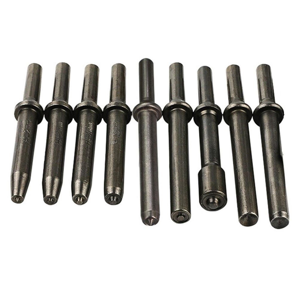 1pc Đầu đinh tán khí nén Bán rỗng Đầu đinh tán rắn Khí nén Búa tác động Sản phẩm chất lượng cao