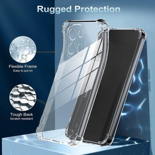 Ốp Điện Thoại Mềm Trong Suốt Silicon Chống Sốc Thời Trang Cho Tecno Spark 30 4G 5G 30C 20 20C Go 1s 1 2024 2023 10 10C Pop 9 Camon 30 30S 20 Premier Pro Plus Ốp Lưng