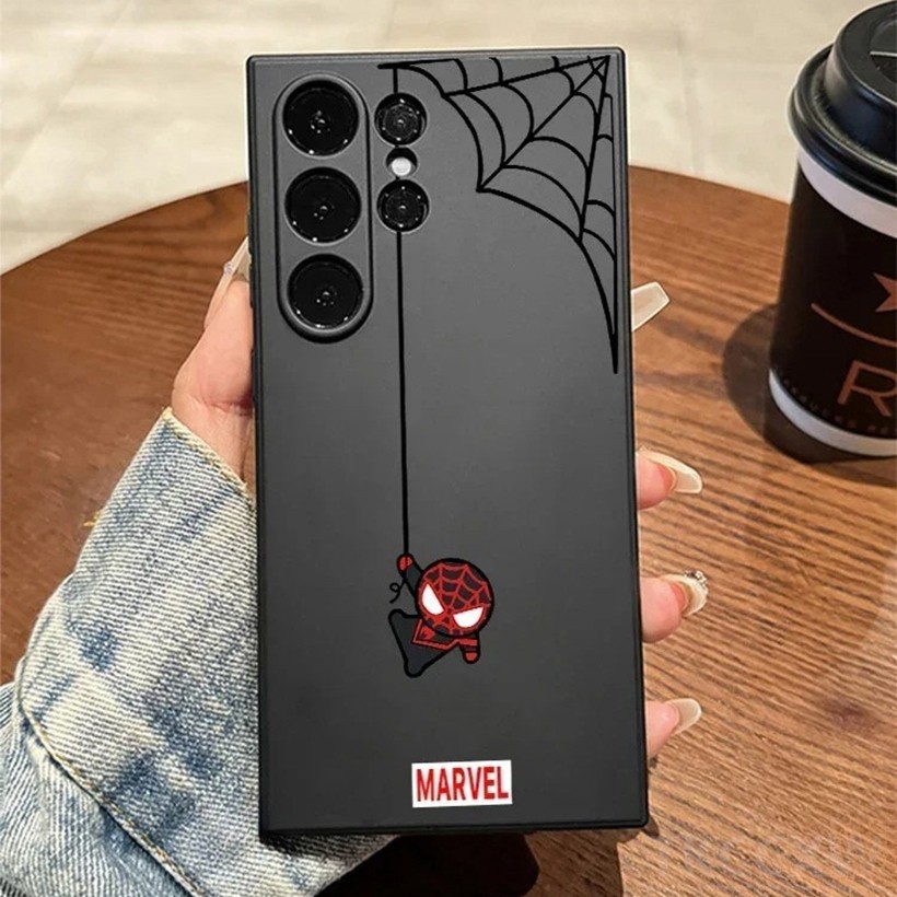 Ốp điện thoại cặp đôi Marvel Spiderman cho Redmi Note 13 12 12T 11 11T Pro Speed 12 Turbo Ốp lưng silicon lỏng