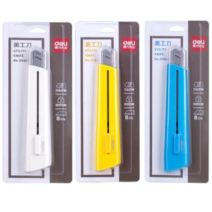 Dao rọc giấy Deli 2038/ lưỡi dao Deli nhỏ.