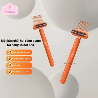 Dụng cụ vệ sinh lược chải tóc 2 đầu - Dụng cụ đa năng, tiện lợi cho mọi loại lược