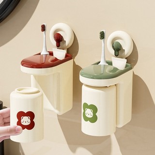 Giá đỡ cốc đựng bàn chải đánh răng phòng tắm gắn kết chắc chắn Kellnny trong thiết kế Eleagnt