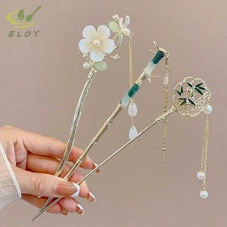 [MAO] Kẹp Tóc Cổ Điển Trung Quốc Dành Cho Nữ Ngôi Sao Hoa Tươi Handmade Kẹp Tóc Quyến Rũ Phụ Kiện Trang Sức Đồ Trang Trí Tóc VN