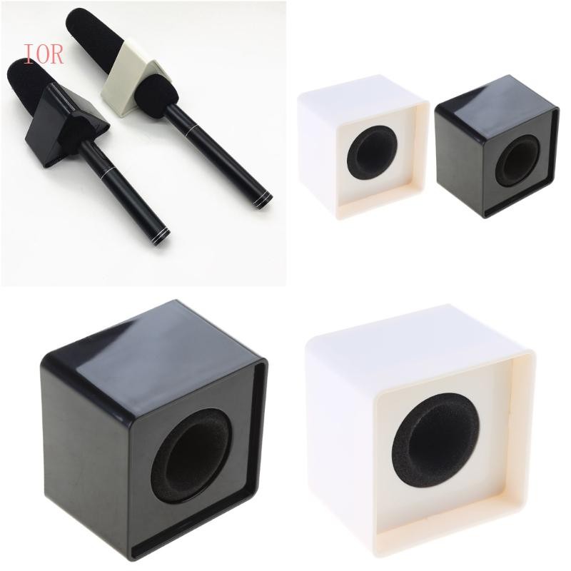 IOR Micro Logos Flag Station Phỏng vấn hình vuông KTV Mic Station Cube