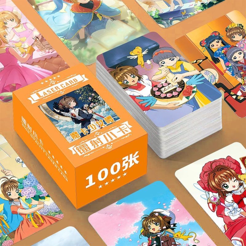 Cardcaptor Sakura Holographic LOMO Cards – Bộ sưu tập ảnh Mini không phản hồi 100 chiếc