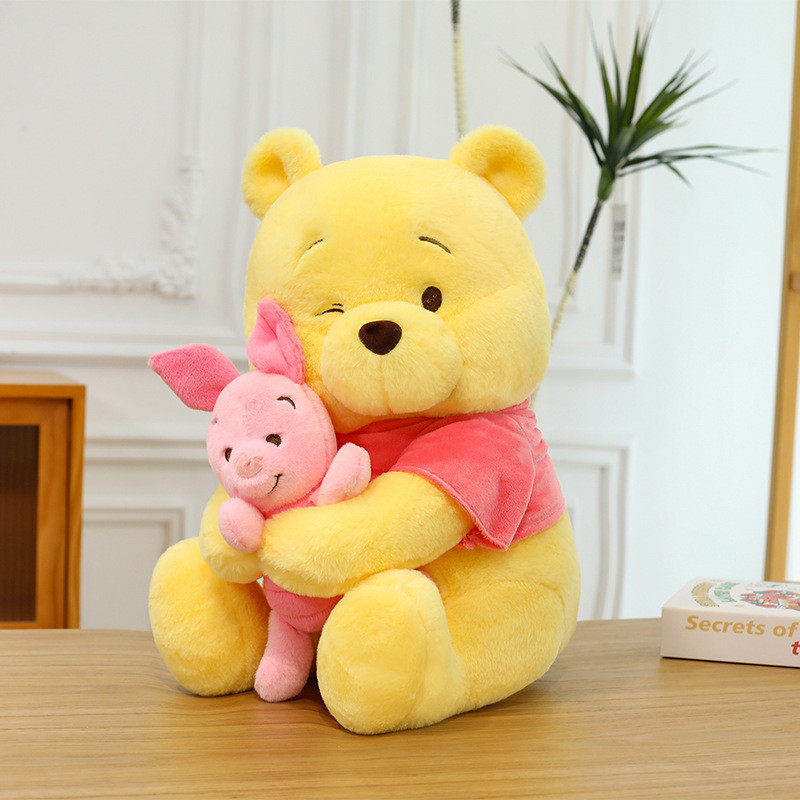 PS1 Winnie the pooh Sang Trọng Búp Bê Heo Con Sang Trọng Búp Bê Quà Tặng Cho Bé Gái Trang Trí Nhà Đồ Chơi Nhồi Bông Gối Đệm SP1