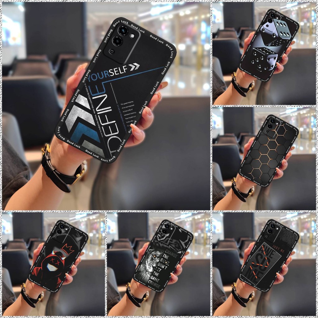 Ốp Điện Thoại Chống Thấm Nước Silicon Cho OPPO A56 5G Ốp Lưng Chống Bụi Bẩn Thiết Kế Thời Trang Bảo Vệ Điện Thoại Vỏ Mềm Chống Sốc TPU Bảo Vệ Full Bọc Dễ Thương Graffiti Hoạt Hình Bền Đẹp