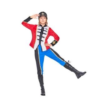 Phụ nữ Noelle Nutcracker trang phục Người lớn Giáng sinh đồ chơi lính Cosplay trang phục Halloween bữa tiệc giai đoạn fancy ăn mặc lên Xmas Decoration