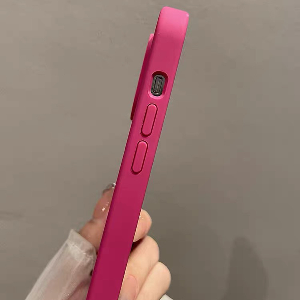 Pitaya Liquid Silicone Bảo Vệ Ống Kính Chính Xác Ốp Điện Thoại Cho iPhone 17 Pro Max 16 Plus 15 14 13 12 Vỏ Bảo Vệ Chống Sốc