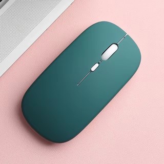 Chuột Bluetooth 5.0 Không Dây Cho Máy Tính Bảng Laptop Máy Tính Mini Siêu Mỏng Chuột Không Dây Sạc 2.4GHz Tắt Tiếng Nút