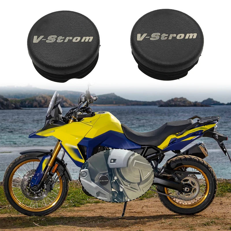 2 Chiếc Xe Máy Khung Lỗ Nắp Cắm Trang Trí Khung Nắp Bộ Phù Hợp Cho Suzuki V-STROM 800 DE VStrom 800DE 2023 2024