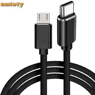 Cáp USB UMITY Type C sang Micro USB Bộ sạc nhanh 1M QC4.0 Sạc nhanh cho Huawei