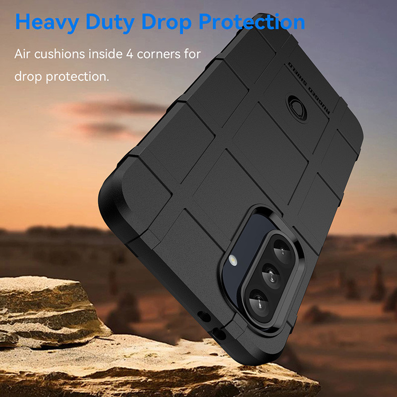 Dành Cho Samsung Galaxy A56 A36 A26 A16 A06 5G 4G Full Cover Hybrid Rugged Shield Vỏ Giáp Chống Sốc