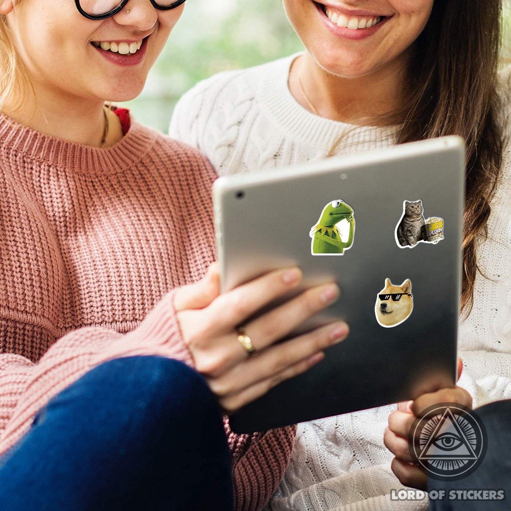 50 Hình Dán Meme Sticker Vui Nhộn Hài Hước