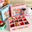 1 Hộp Đóng Gói Quà Giáng Sinh Bất Ngờ 12 Lưới Trẻ Em Đếm Ngược Mùa Vọng Hộp Lịch Poked With Finger {vn}