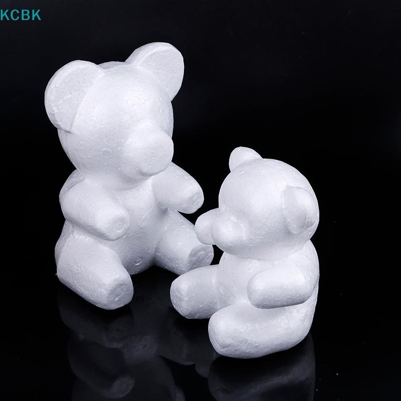 [Kc] Khuôn Gấu Xốp 15cm / 20cm / 33cm DIY Hoa Nhân Tạo Hoa Hồng Tặng Gấu Khuôn Sinh [Bk]