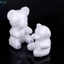 Khuôn Gấu Xốp 15cm / 20cm / 33cm DIY Hoa Nhân Tạo Hoa Hồng Tặng Gấu Khuôn Sinh [Bk]