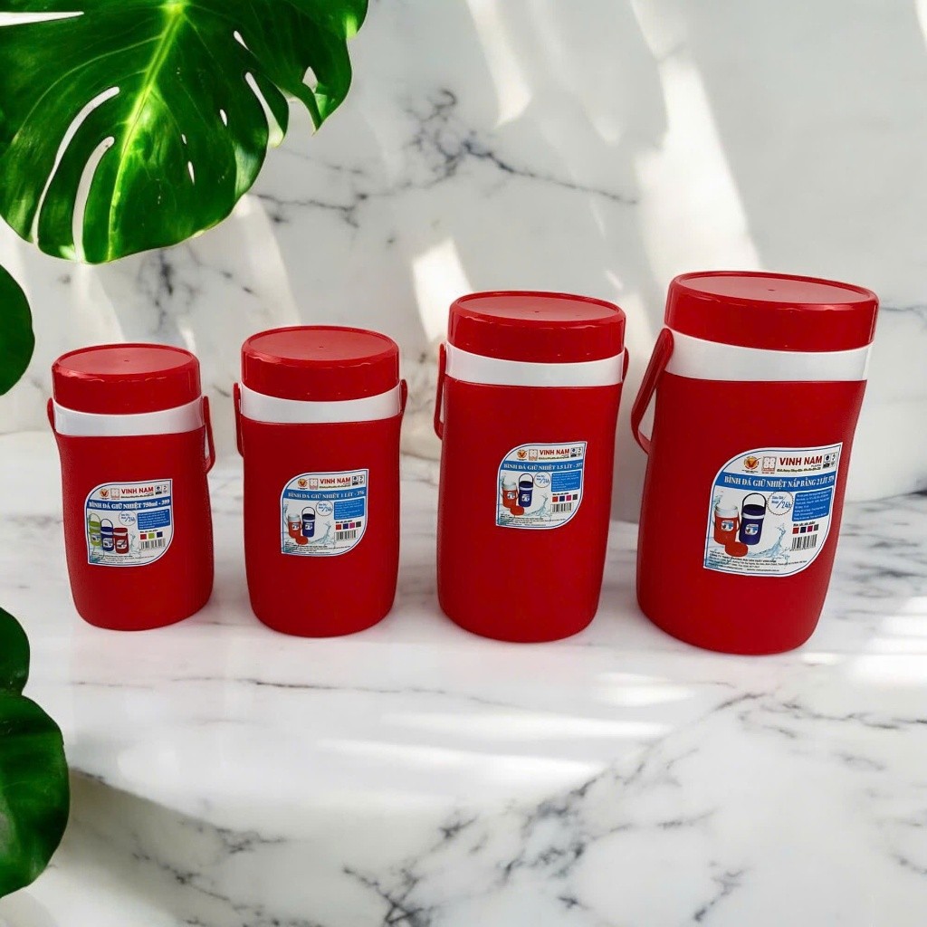 Bình Đá Giữ Nhiệt NẮP BẰNG Vinh Nam 750ml 1L 1.5L 2L 4L Giữ Nhiệt Đến Hơn 24h Bình Nước Giữ Nhiệt