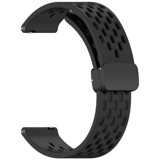 Dây đeo đa năng 18mm 20mm 22mm Dây đeo silicon khóa từ tính cho Huawei Watch / Huami Amazfit / Garmin / Samsung Galaxy Watch