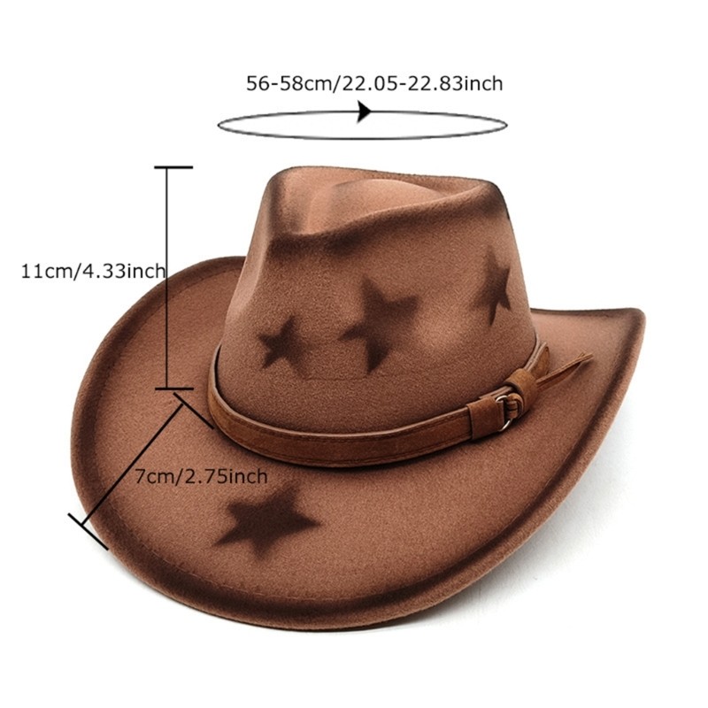 Dasbsug Mũ Homburg Mũ Porkpie Phong cách Maillard để chụp ảnh lễ kỷ niệm và đường phố