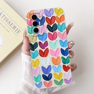 Vỏ Cho Tecno Pova 3 LF7n Vỏ Nơ Đáng Yêu Graffiti Mềm Silicon Lỏng Bảo Vệ Ống Kính Cho Tecno Pova3 2022 Ốp Lưng