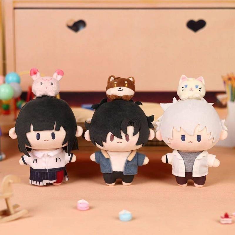 Link Click Sang Trọng Búp Bê Lucas & Charles Bean Eyes Đồ Chơi Sang Trọng Dễ Thương Anime Nhân Vật Đồ Chơi