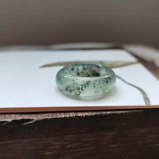 Vòng ngọc bích hoàn toàn tự nhiên, Vòng ngọc bích, nữ, loại băng cao, mực, hoa nổi, gà xương đen, Vòng chạy cầm tay, nhẫn đeo Nhẫn, Ngọc Bích