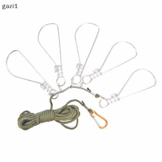 [Gazi1] Khóa câu cá Khóa câu cá Snaps Dây xích có phao Dây khóa cá sống Boutique