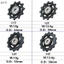 11T 12T 13T 14T Vòng bi Bánh xe dẫn hướng phía sau Xe đạp đường trường Jockey Derailleur Con lăn ròng rọc cho bộ dụng cụ sửa chữa Boutique