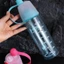 Bình Nước FUHUIOT, Với Ống Hút Drinkware Cốc Xịt Uống, Xịt Sáng Tạo 600ML Xịt Chống Rò Rỉ Bình Nước Đi Bộ Đường Dài