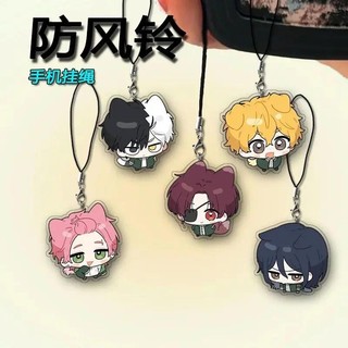 WIND BREAKER dây đeo điện thoại di động Mặt dây Acrylic dây đeo Kawaii Sakura haruka suou hayto treo Ốp điện th