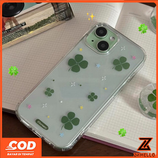 Ốp Lưng Cho OPPO V70 Y05 A6X A6 Reno 15F Reno 14F Reno 13F A6 PRO Reno 12 F A3 A5X A5 5G A3X A3Pro A5Pro Y04Y29 V70V60 V50 Ngôi Sao Tươi Bốn Lá Cỏ Ba Lá Điện Thoại TPU Chống Sốc Ca