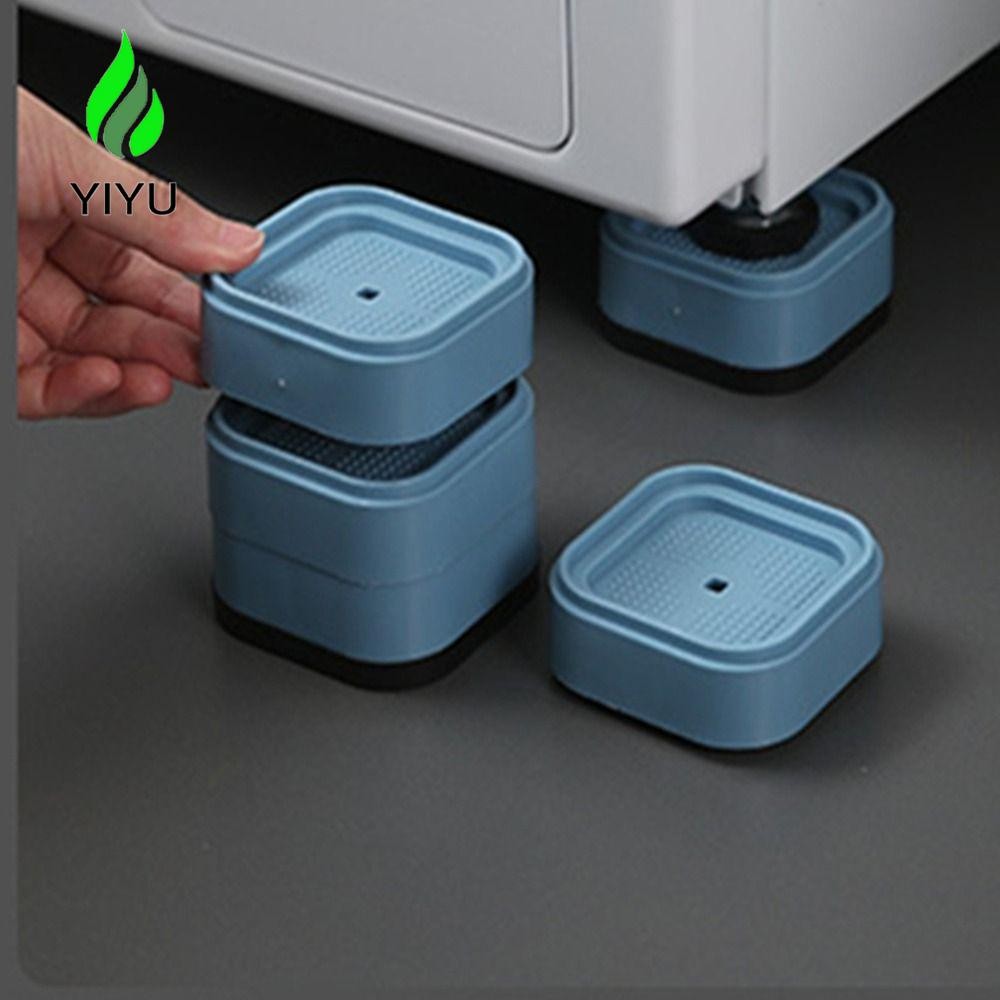 YIYU Thảm Cao Su Giảm Chấn Đứng Chống Rung 4 Cái / bộ Vuông Giảm Tiếng ...