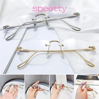 Kính đọc sách chống ánh sáng xanh SPEETTY, Kính mắt vuông bảo vệ mắt siêu nhẹ, Kính cường thị PC chặn màu xanh di động Văn phòng