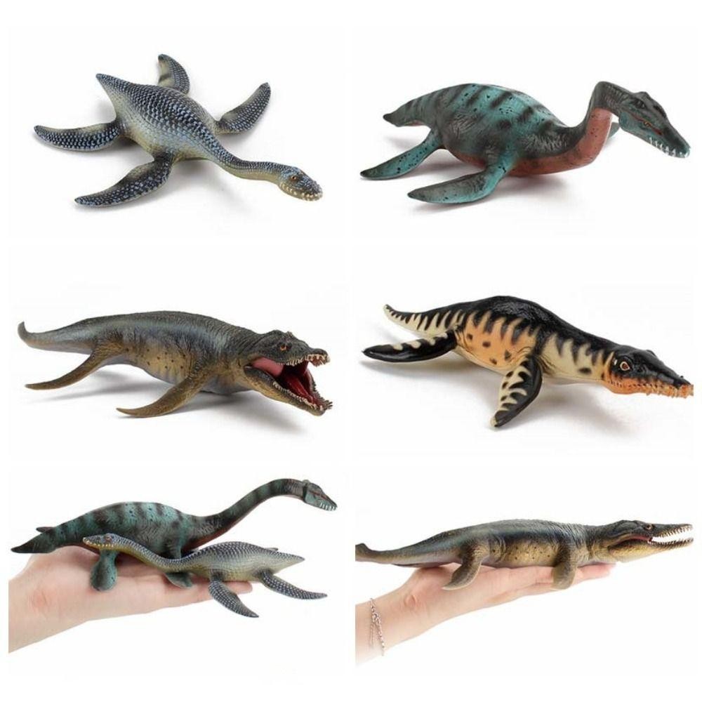LACYES Mô hình sinh học thời tiền sử, Plesiosaur Thalassomedon Động vật cổ kỷ Jura, Đồ chơi giáo dục Nhân vật hành động Liopleurodon Kronosaurus Bộ sưu tập nhân vật thực tế khủng long