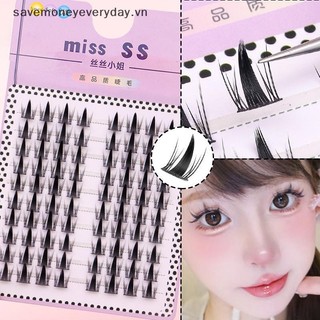 [savemoneyeveryday] Mô Phỏng Lông Mi Giả Truyện Tranh Tự Dính Cụm Cá Nhân Có Thể Tái Sử Dụng Phân Đoạn Dài Lông Mi Dày 12mm [vn]
