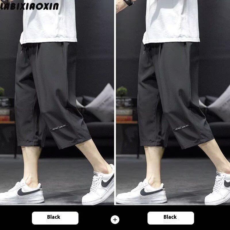 Quần short nam mùa hè nhẹ dáng rộng vừa vặn phong cách thể thao khô nhanh
