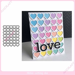 Khung Tình Yêu Nền Phụ Kiện Tình Yêu Sổ Lưu Niệm Cắt Khuôn DIY Kim Loại Thép Carbon Cắt Chết Dập Nổi Khắc Bản Mẫu Sổ Lưu Niệm Giấy Thủ Công Trang Trí