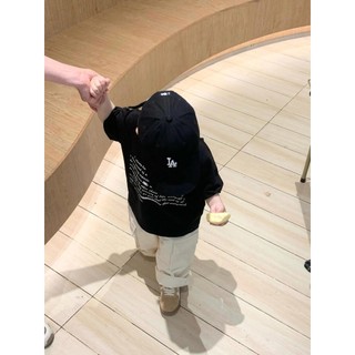 Áo thun ngắn tay cotton mới cho trẻ em mùa hè, rộng rãi, phong cách Hàn Quốc cho bé trai, áo thun thường ngày cho bé gái