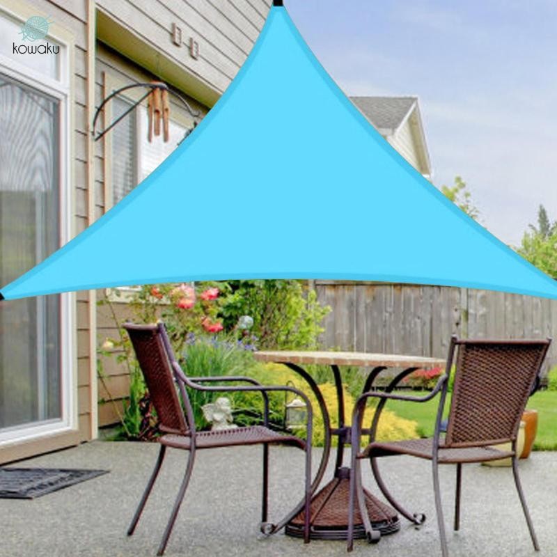 Sun Shades Sail Sunlight Block Bảo vệ ngoài trời Hình tam giác Chống nước che nắng Mái hiên cho công viên Sân chơi bãi cỏ Sân sau