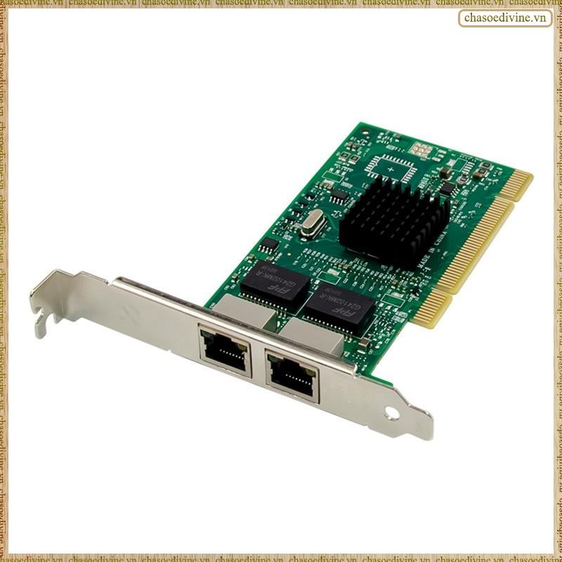 [K O G X] Card mạng PCI ST7250 Card mạng Gigabit cổng kép I82546 Chip Máy chủ để bàn Hỗ trợ Wake Up LAN