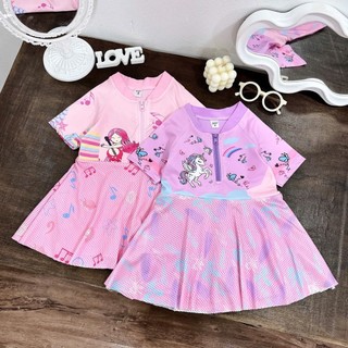15-35kg Các mẫu bơi liền dáng váy size nhỡ cho bé gái