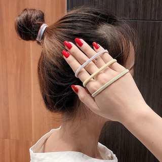 Băng Đô Nữ 2022 Phong Cách Mới Influencer Buộc Tóc Dây Cao Su Tóc Dễ Thương Đơn Giản Tính Khí Đàn Hồi Cao Bền ins Nữ 5.21 J653