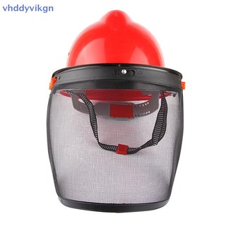 VHDD 1 Máy Cắt Cỏ Sân Vườn Mũ Bảo Hiểm An Toàn Với Mặt nạ Bảo Vệ Lưới Toàn Mặt Để Logging Bàn Chải Cắt Lâm Nghiệp Bảo Vệ VN