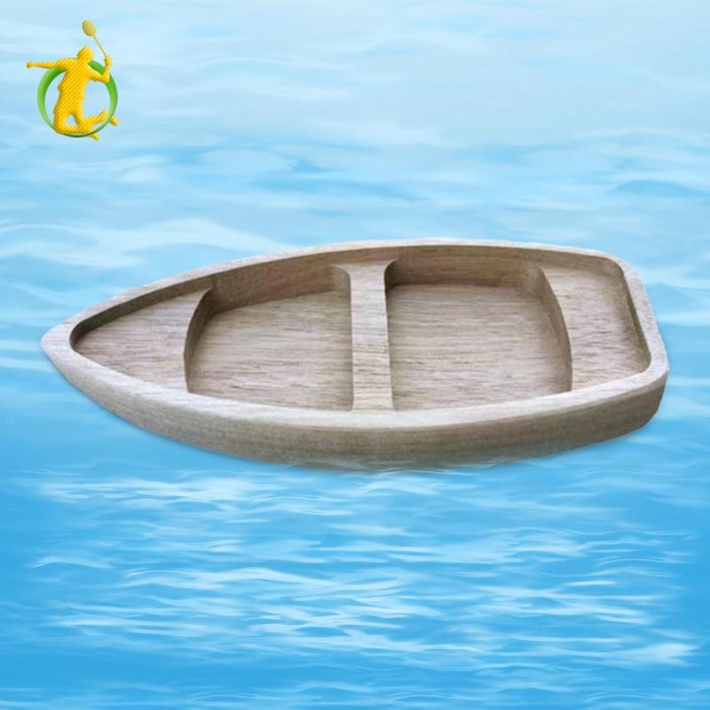 Thuyền Câu Cá Bằng Gỗ Mô Hình Thuyền Trang Trí Chưa Hoàn Thành Gỗ Canoe Gỗ