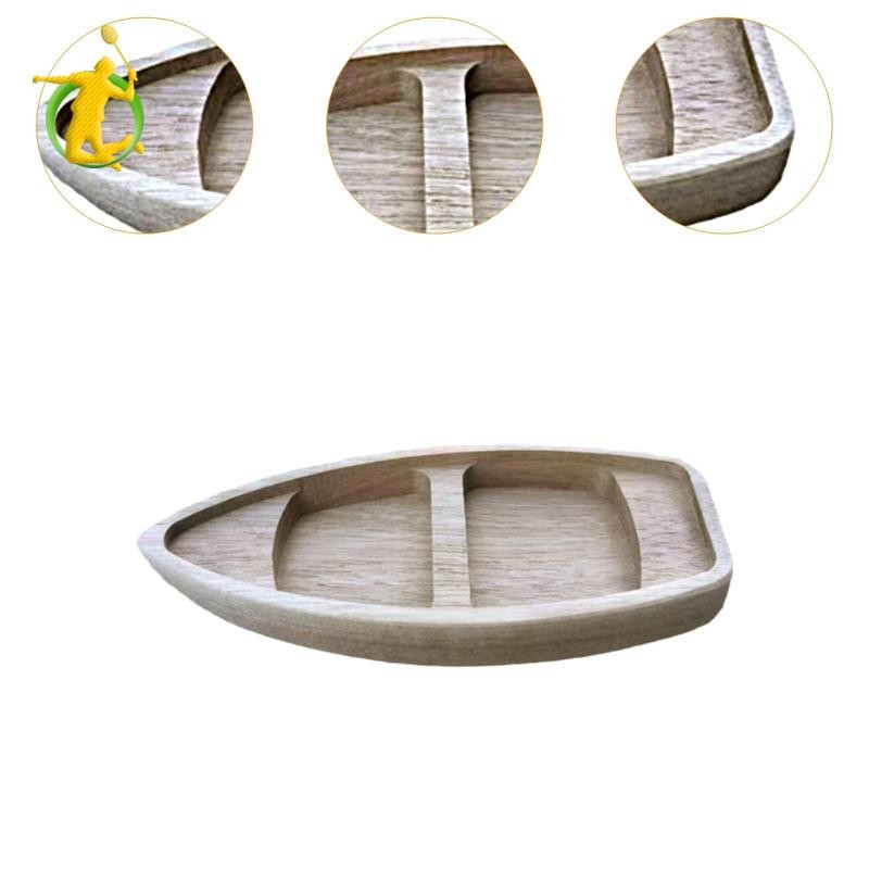 Thuyền Câu Cá Bằng Gỗ Mô Hình Thuyền Trang Trí Chưa Hoàn Thành Gỗ Canoe Gỗ