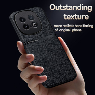 Ốp Điện Thoại Vivo iQOO 13 5G Cho Vivo iQOO 13 IQOO13 5G 2024 Giá Đỡ Ô Tô Từ Tính Da Sang Trọng Vỏ Chống Sốc Chống Rơi Ốp Lưng Bảo Vệ Ống Kính Máy Ảnh