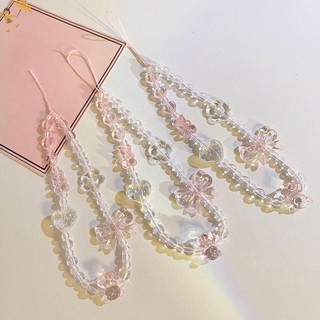 [GOU] Dây đeo điện thoại hình gấu hồng Hàn Quốc Dây đeo quyến rũ Dây buộc điện thoại di động Móc khóa Túi xách nữ Túi xách nữ Mặt dây chuyền máy ảnh cho ốp lưng VN