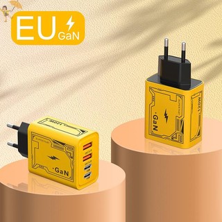 [GOU] Bộ sạc điện thoại 4 cổng USB Type-C GaN 120W PD cho máy tính bảng điện thoại di động cho Huawei VN