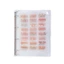 TOPTOOLCX Nails Công cụ trưng bày mẫu, Sách lưu trữ mảnh móng tay nghệ thuật dung tích lớn PVC, Sách lưu trữ di động trong suốt nhiều kích thước